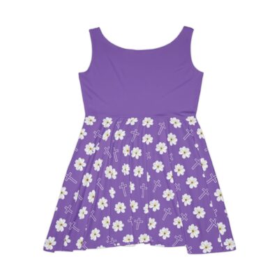 Holy Floral Women's Skater Dress - Lilac - Image 2
