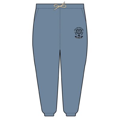 Men of Faith Fleece Sweatpants - Blk. Lettering - Image 6