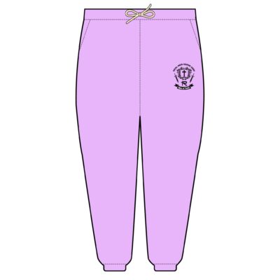 Men of Faith Fleece Sweatpants - Blk. Lettering - Image 7