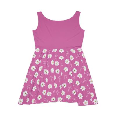 Holy Floral Women's Skater Dress - Rose - Image 2